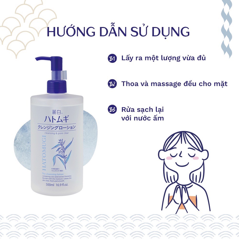 Nước Tẩy Trang Làm Sạch Sâu Và Cấp Ẩm Cho Da Cleansing Lotion