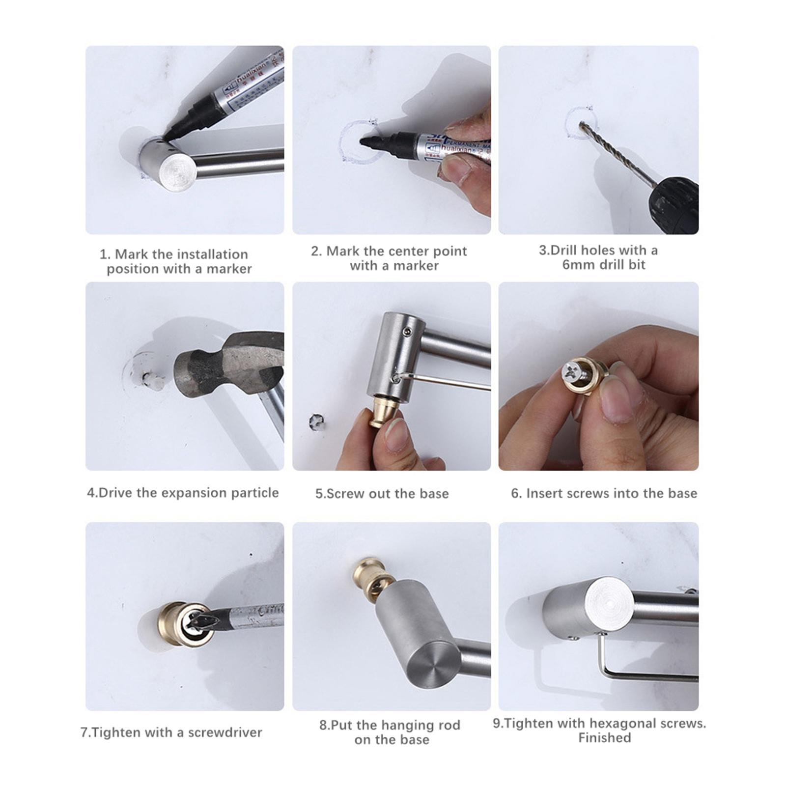 Toilet Brushes and Holder Set Toilet Scrubber Set Deep Cleaning Practical Quick Dry Compact Bathroom Accessories for Restroom