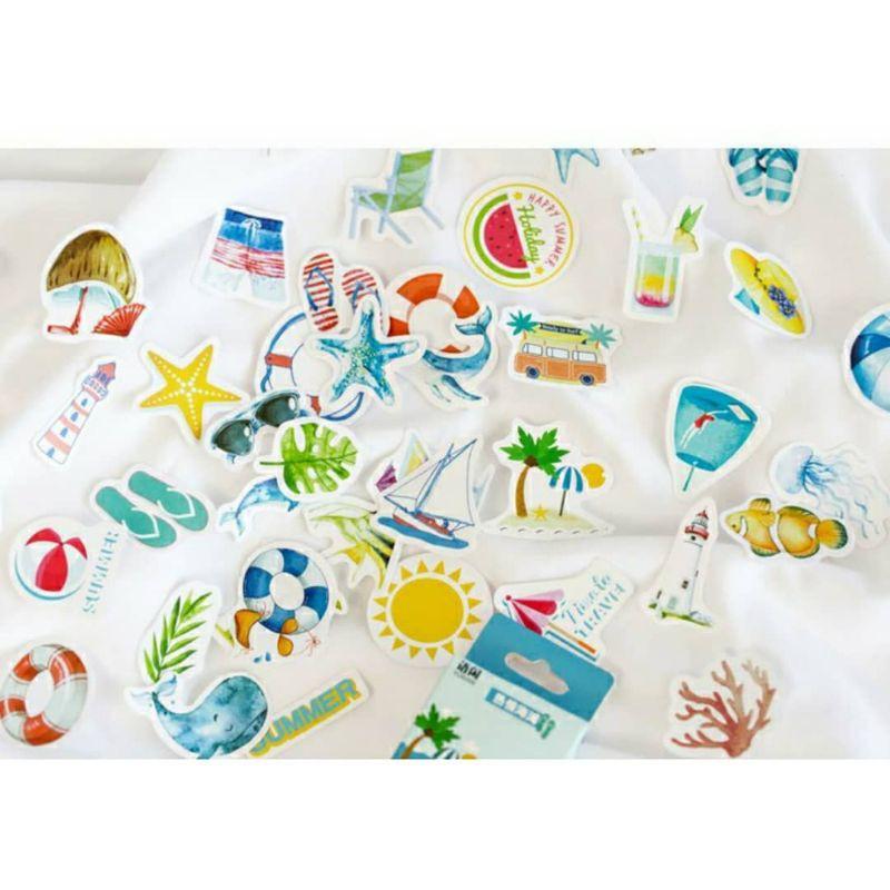 SET 46 STICKER CUTE