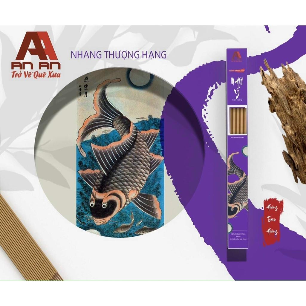 Hương Nhang Trầm Như Ý - Bình An Quế - Cát Tường Khuynh Diệp - 3 tấc 4 tấc 35 nén - Nhang Sạch Thảo Mộc AN AN