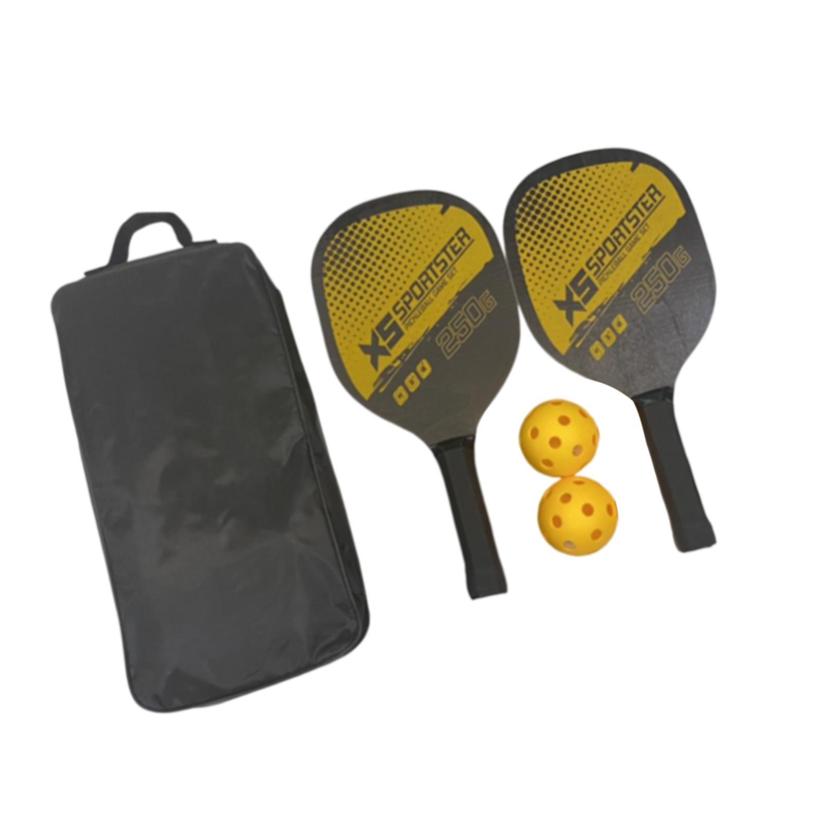 Pickleball Rackets Lightweight Pickleball Paddles Set for Player Adults Play