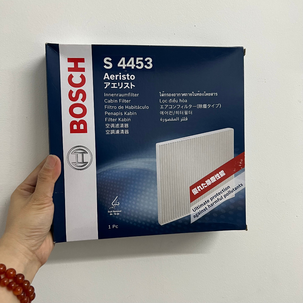 Lọc Điều Hòa Loại Tiêu Chuẩn / BOSCH / Ariesto S4453 / Cho Xe Honda Accord  / , Civic ,CRV