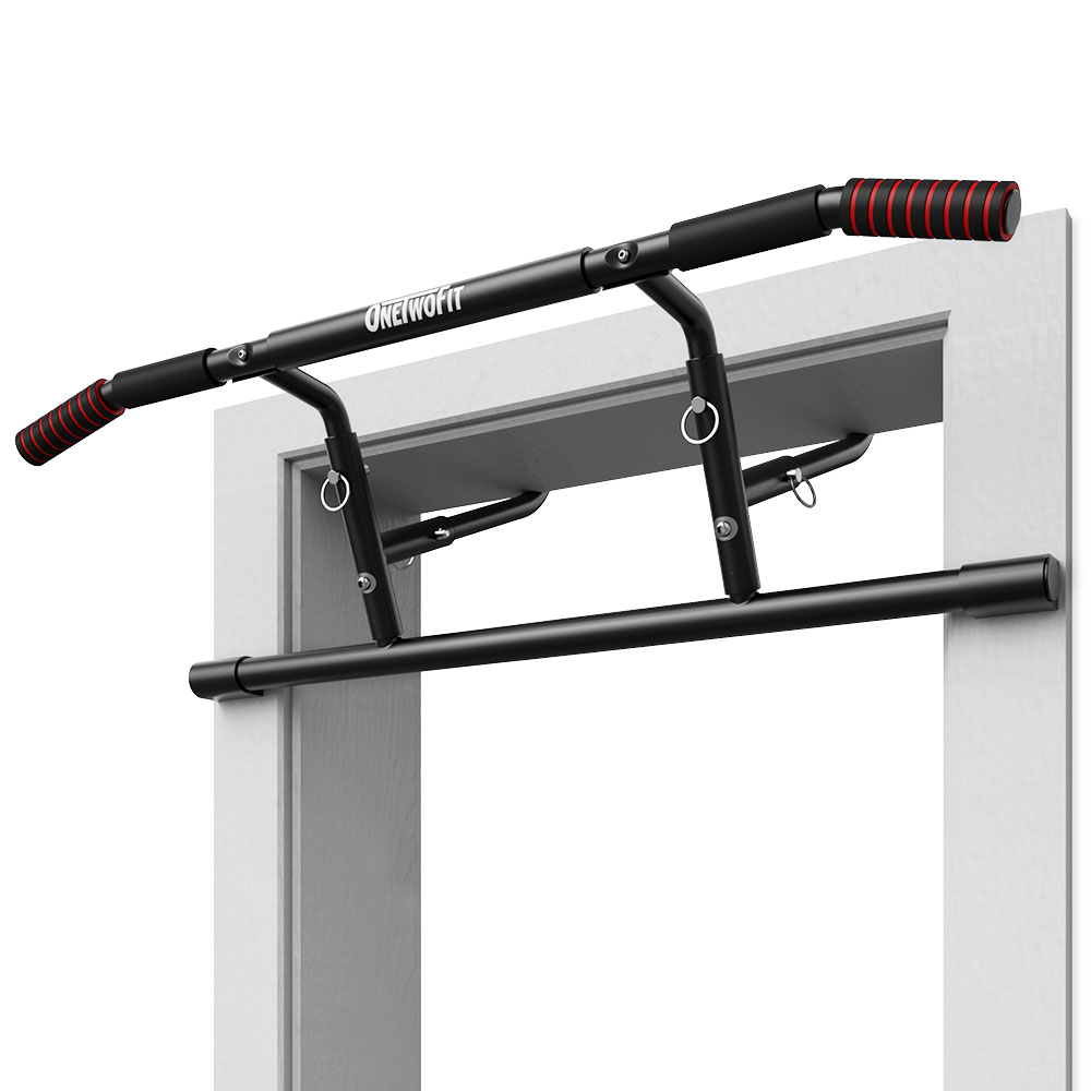 OneTwoFit Thanh ngang có thể điều chỉnh trên cửa Pull-up bar Thanh tập xà đơn treo tường gắn cửa OT216