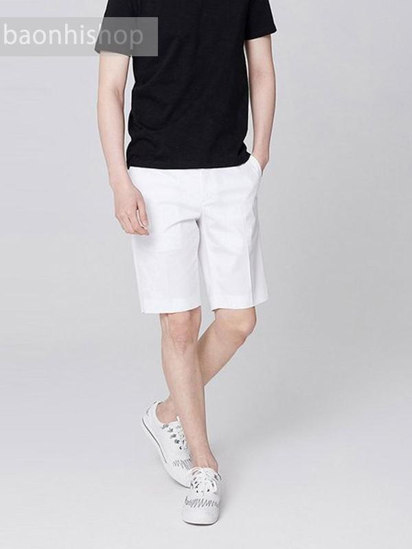 Quần Short Nam Spao Chinos Slim Fit Tailor Shorts - SIZE 28/29/34