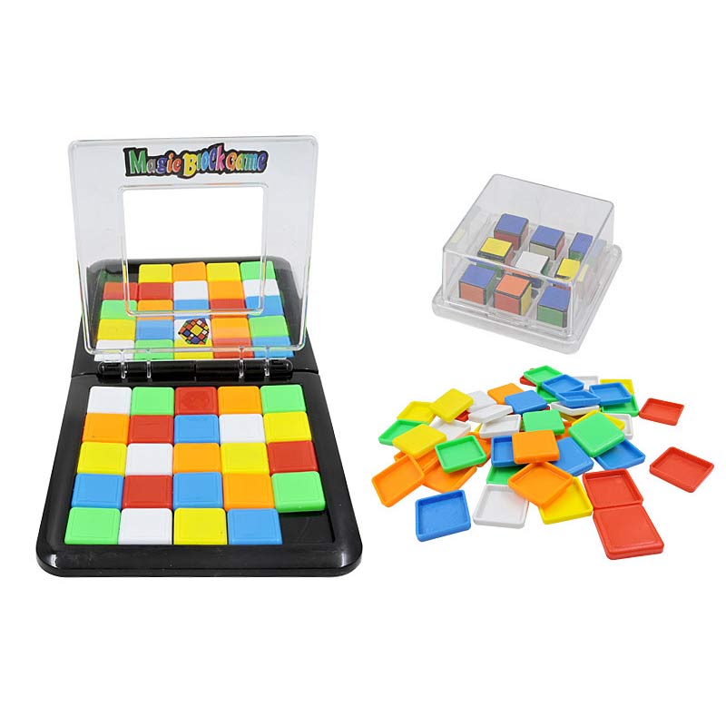 ĐỒ CHƠI BOARDGAME TƯ DUY 2 NGƯỜI RUBIK BÀN TƯ DUY - MAGIC BLOCK GAME RUBIK RACE