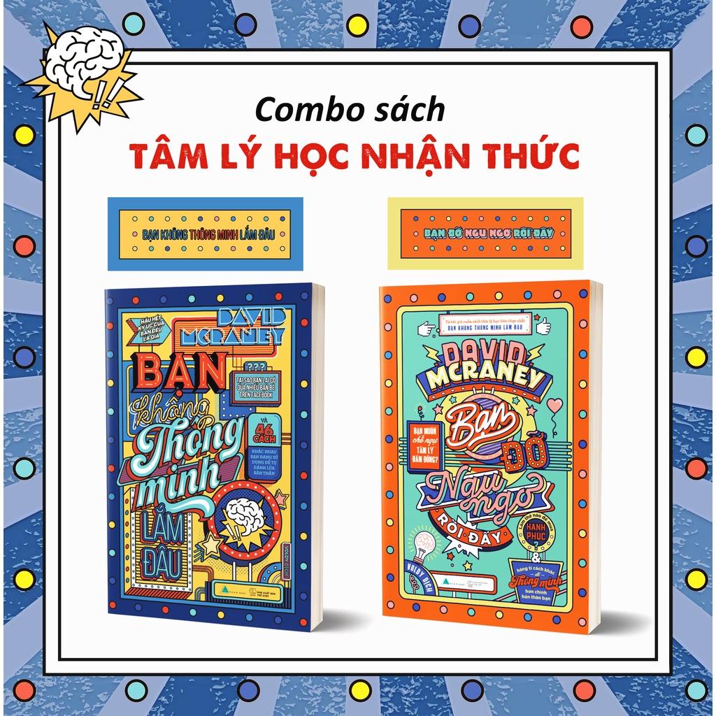 Sách  Combo 2 cuốn Bạn Không Thông Minh Lắm Đâu &amp; Bạn Đỡ Ngu Ngơ Rồi Đấy (Tái Bản 2021) - Skybooks - BẢN QUYỀN