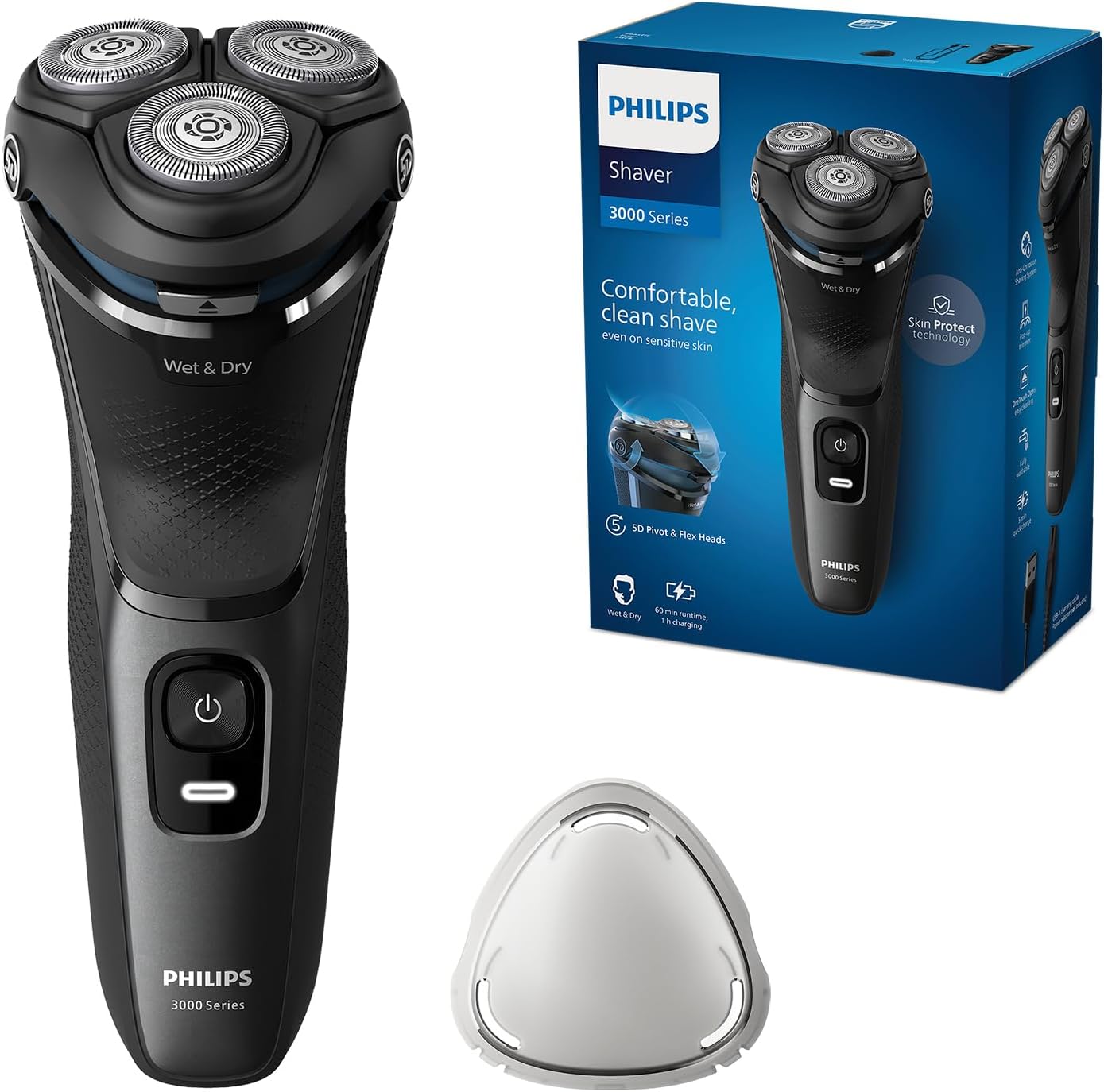 MÁY CẠO RÂU PHILIPS SERIES 3000 S3145/00 Hàng chính hãng