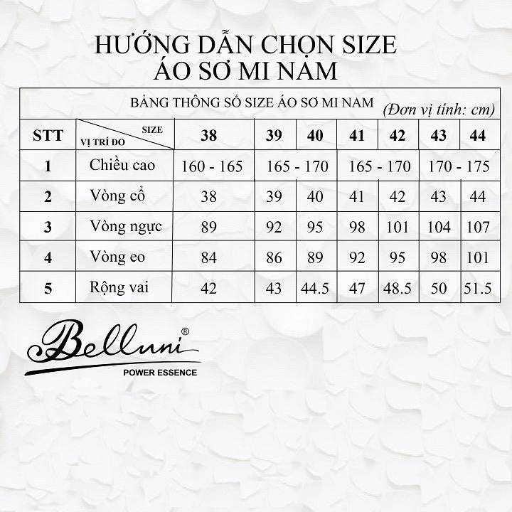 Áo Sơ Mi Nam Mẫu Slimfit Ngắn Tay Công Sở Thương Hiệu Thời Trang Belluni 206 B1