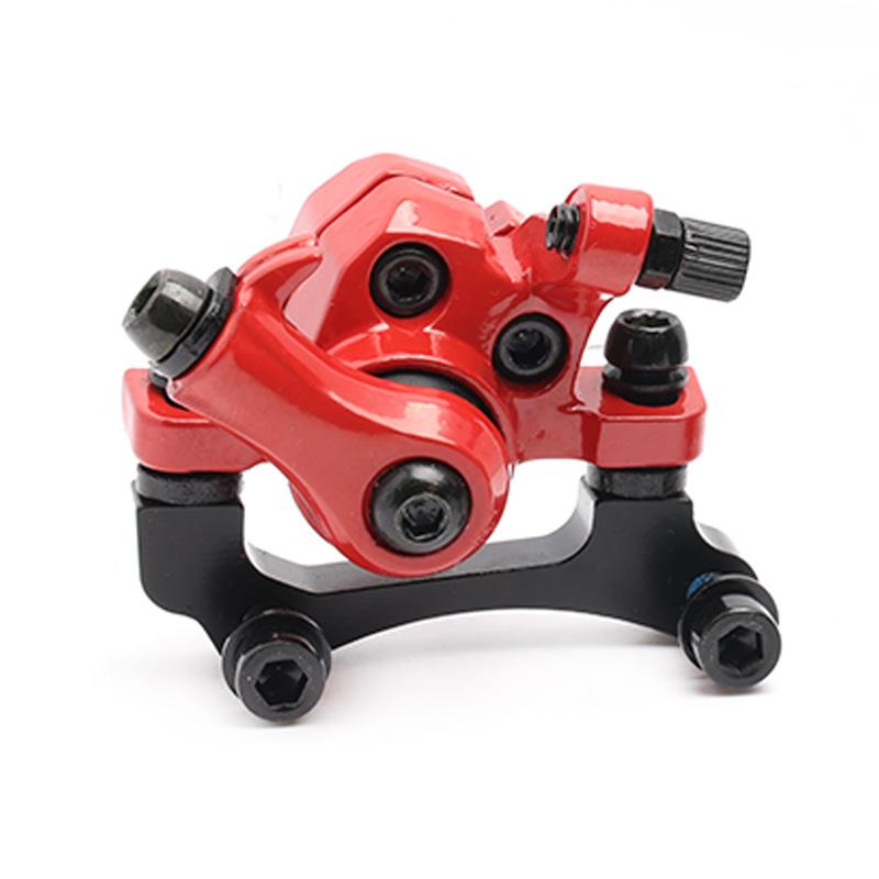 Phanh đĩa cơ học cho Kugoo M4 Sổ xe điện phía trước và Đĩa phía sau Rôto bên phải bao gồm miếng phanh Color: Brake adapter