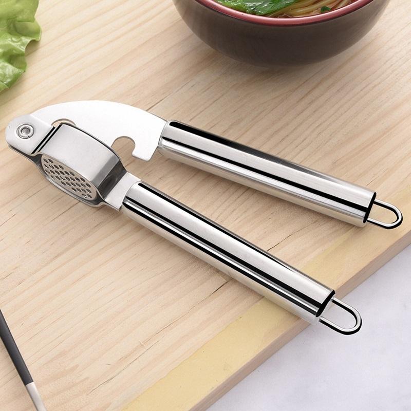 Dụng cụ ép tỏi bằng tay, chất liệu inox không gỉ, tiện lợi cho nhà bếp - SS0045