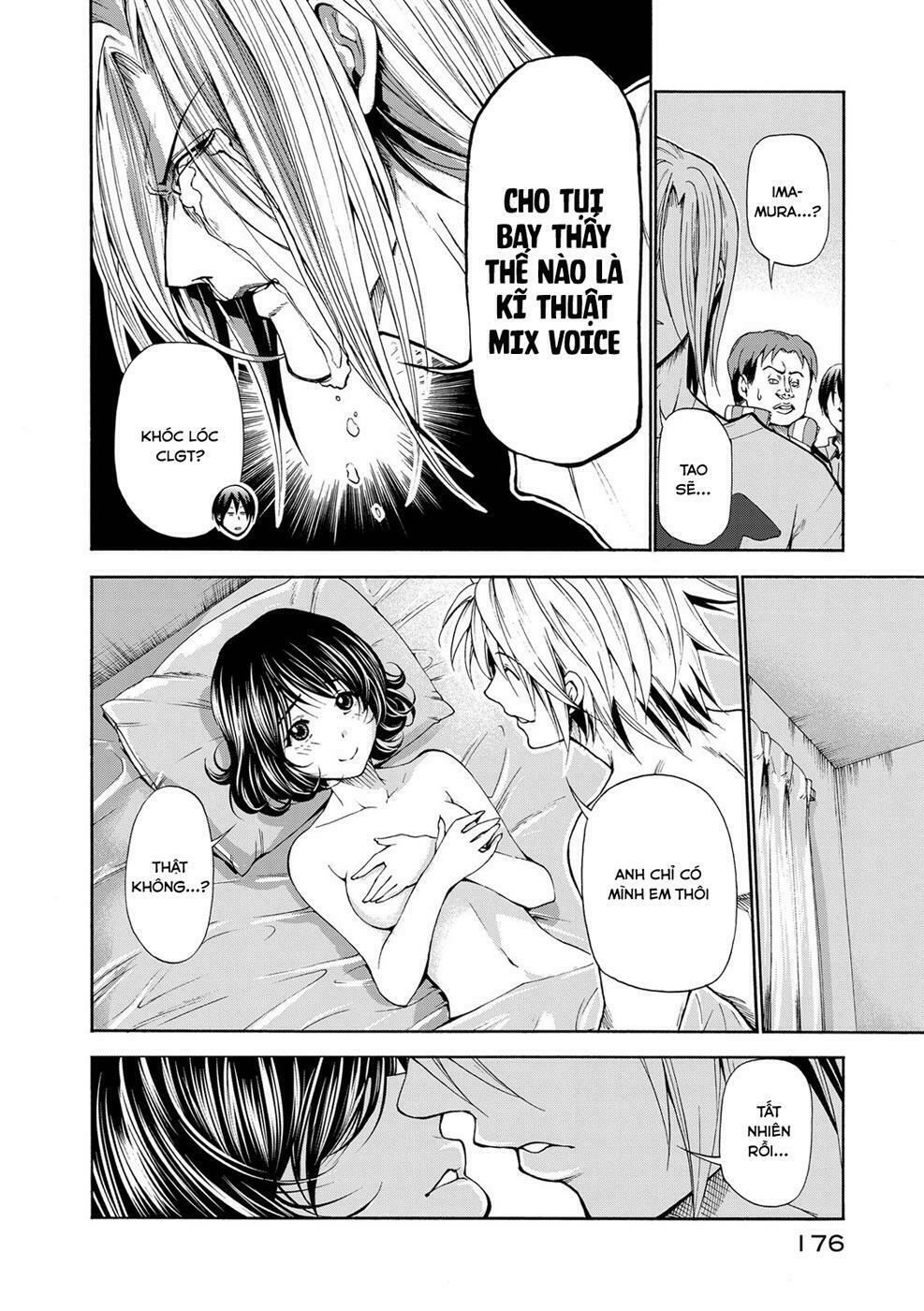 cô gái thích lặn - grand blue chapter 19.5 20