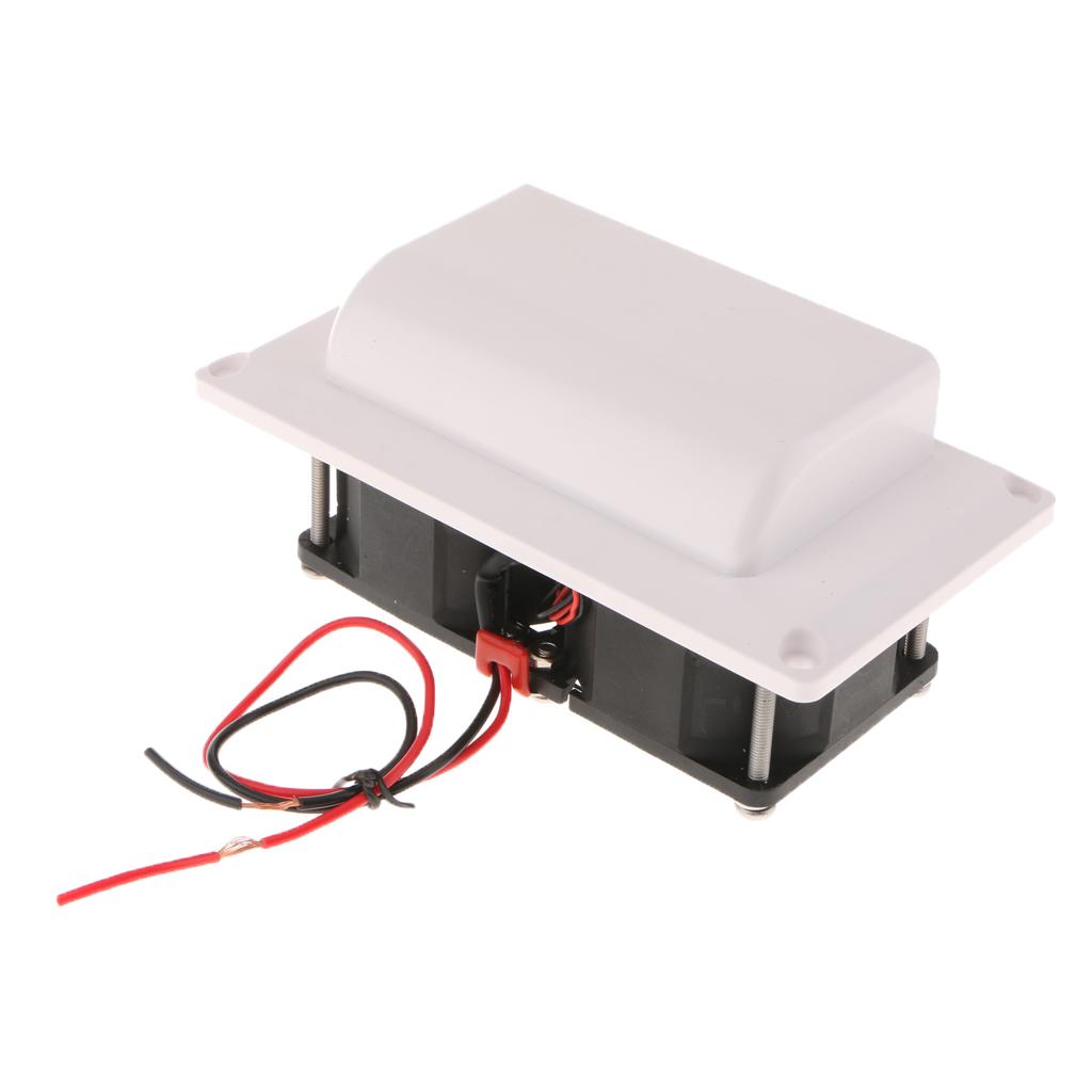 White Roof Exhaust Fan Vent Kit Camper Trailer RV  Part