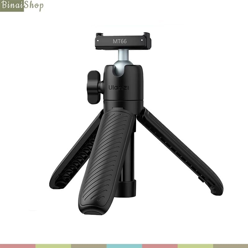 Ulanzi MT-66 – Tripod Kẹp Balo Quay POV 3-In-1, Thao Tác Nhanh Action Connector, Ball Head Xoay 360° Cho DJI Action, GoPro, Insta360 - hàng chính hãng