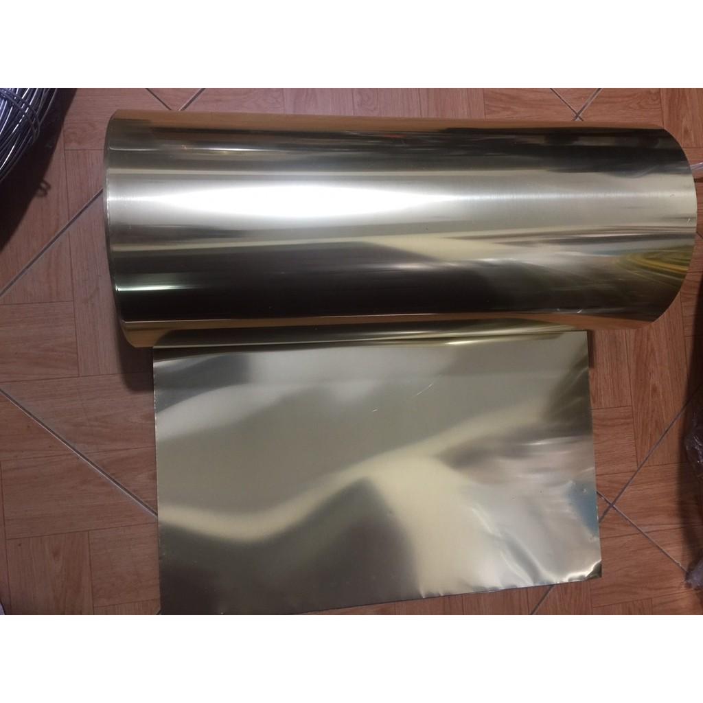 Đồng tấm lá vàng dày 0.8mmx600x1000mm