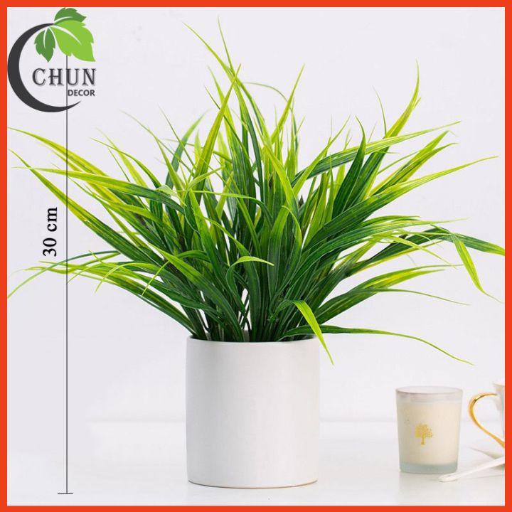 Chậu Cây Nhân Tạo Để Bàn Trang Trí Nhiều Mẫu