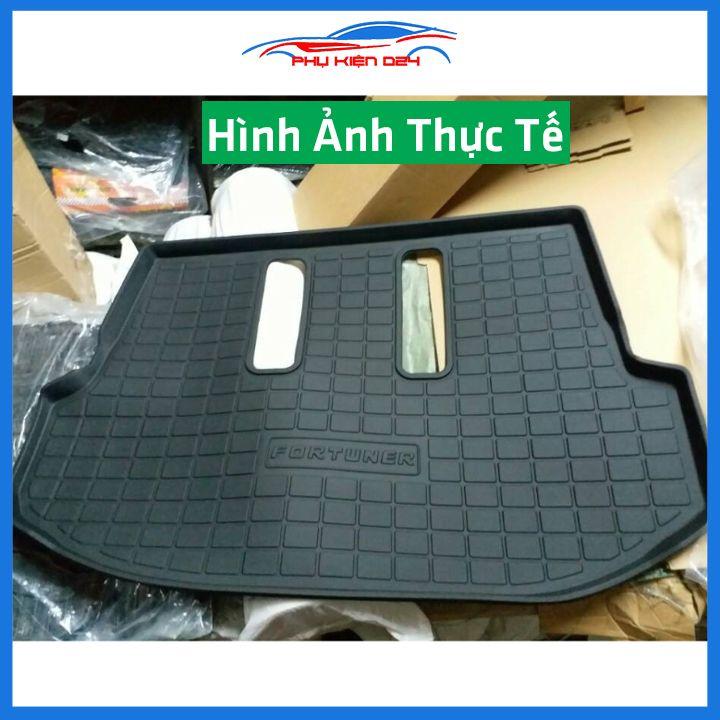 Thảm nhựa lót cốp Fortuner 2017-2018-2019-2020-2021-2022 nhựa dẻo dày dặn đàn hồi tốt