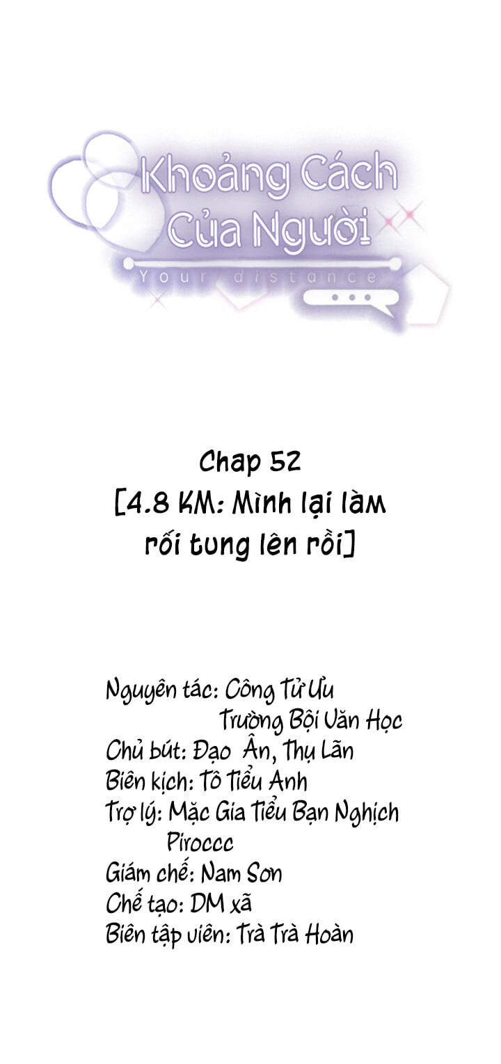 Khoảng cách của người chapter 52