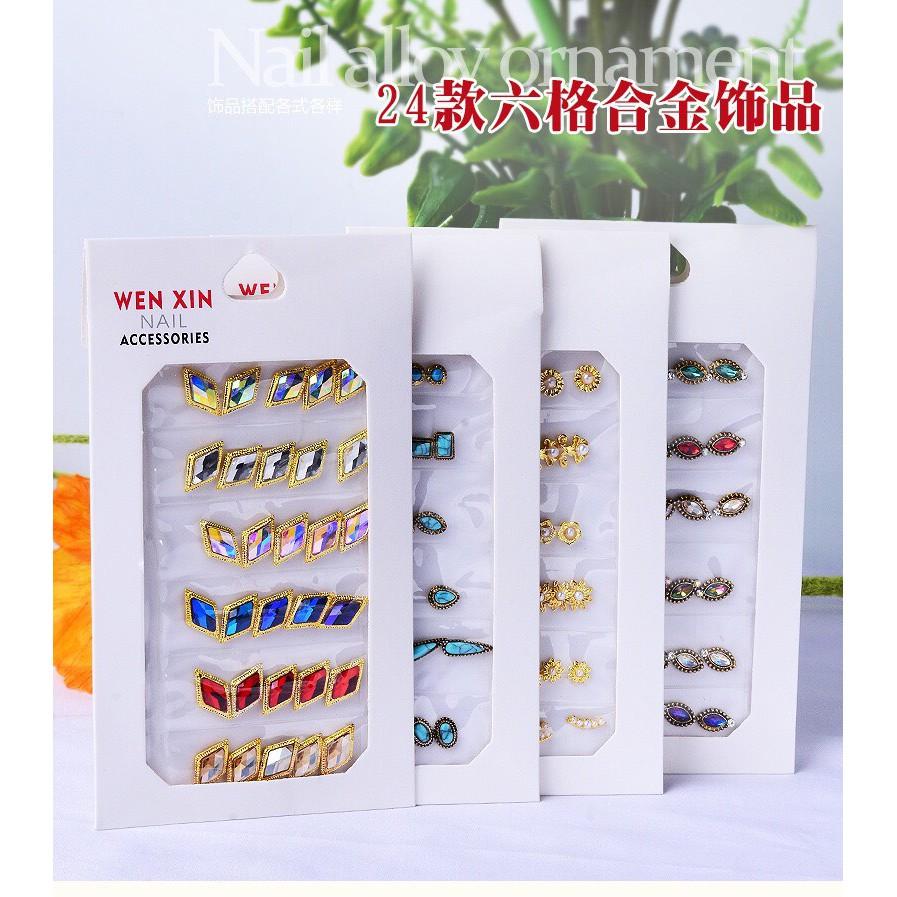 Đá đính móng nhiều mẫu cao cấp MẪU NGẪU NHIÊN 1057