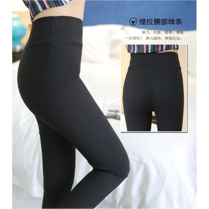 Quần legging nữ cạp cao thon gọn