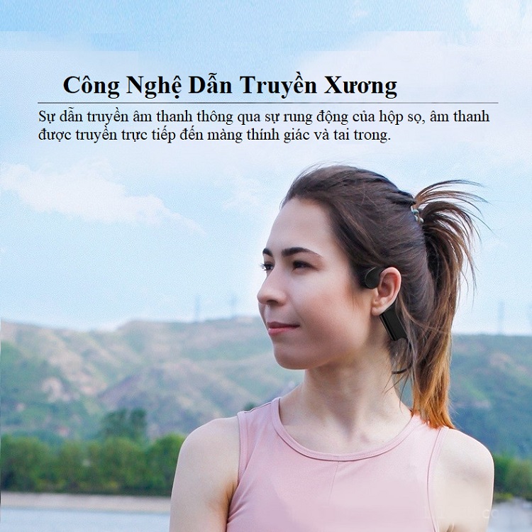 Tai Nghe Dẫn Truyền Xương HS2 - Công Nghệ Tiên Tiến , Thiết Kế Độc Đáo- Bảo Vệ Tốt Tai Người Dùng