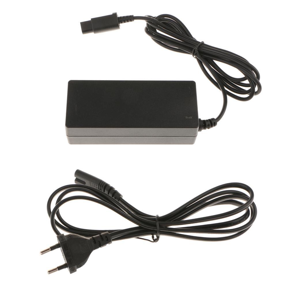 EU Plug Wall Charger AC Adapter Power Supply for Nintendo GameCube NGC