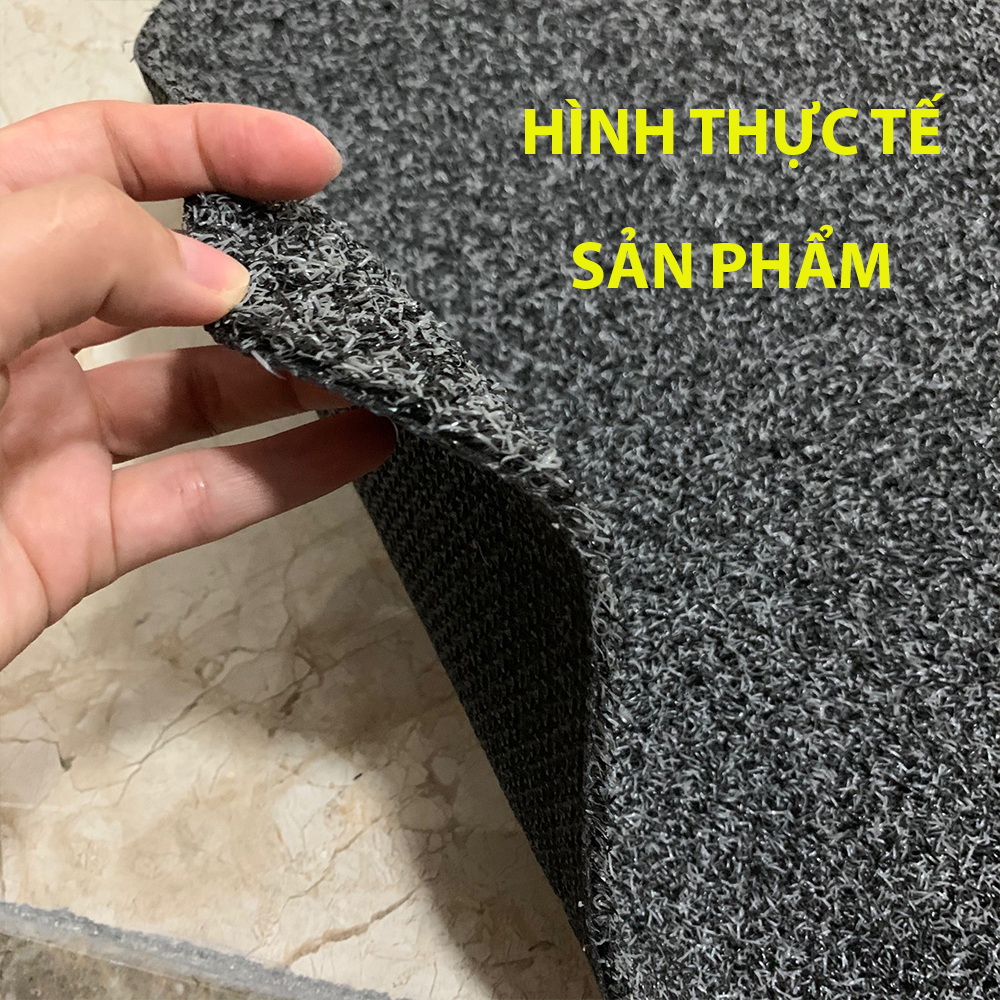 Thảm lau chùi chân Chung Cư, Căn Hộ, Nhà Ở, Văn Phòng, Lối Đi.  Thảm chùi chân sợi Polypropylene đế cao su chống trơn trượt cao cấp