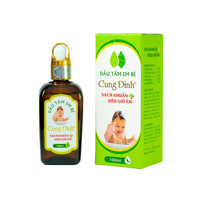 DẦU TẮM EM BÉ CUNG ĐÌNH 100ml