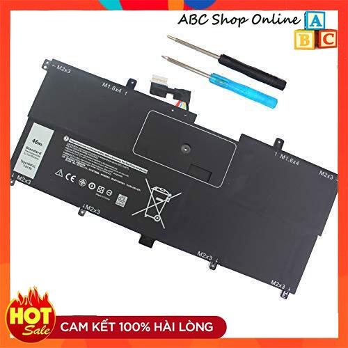 Pin battery Dùng Cho laptop Dell XPS 13 9365 13-9365 HMPFH 0HMPFH NNF1C 7.6V 46Wh