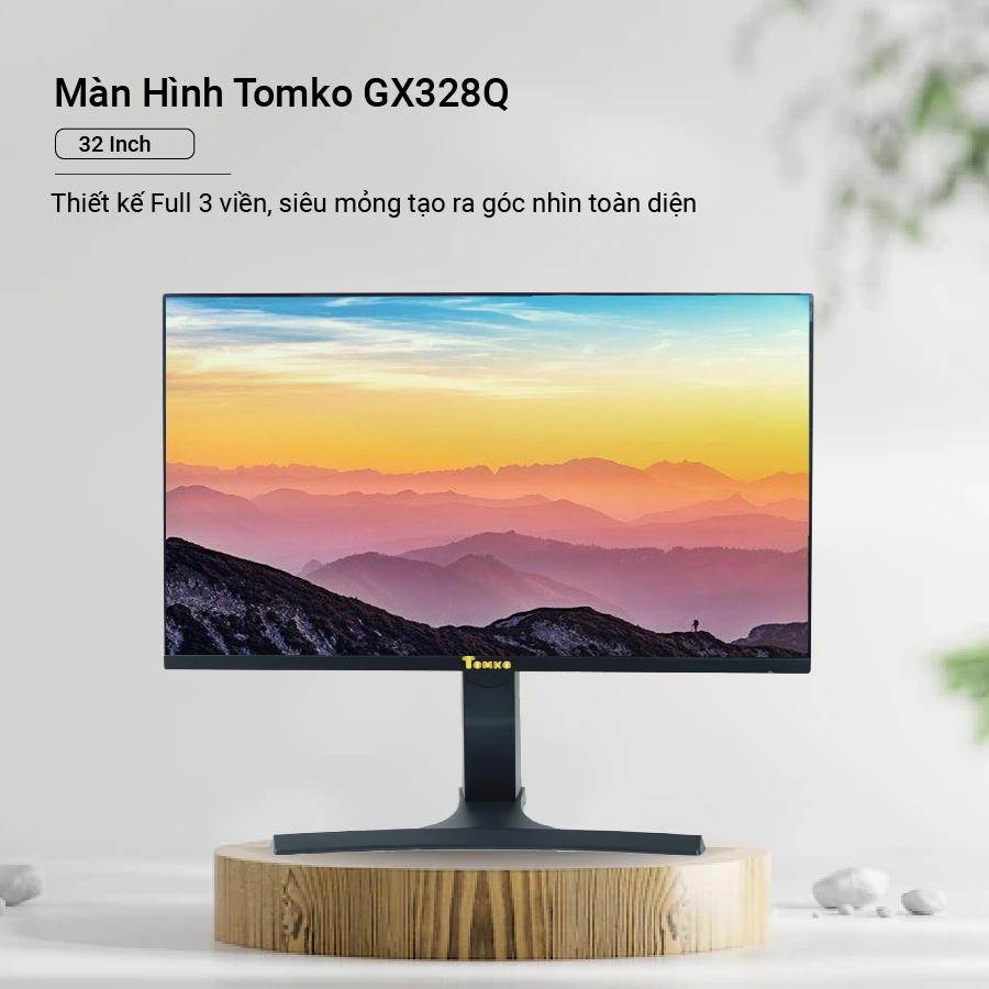 Màn hình TOMKO GX328Q 32&quot; IPS Full 3 viền 2K 165Hz - Hàng Chính Hãng