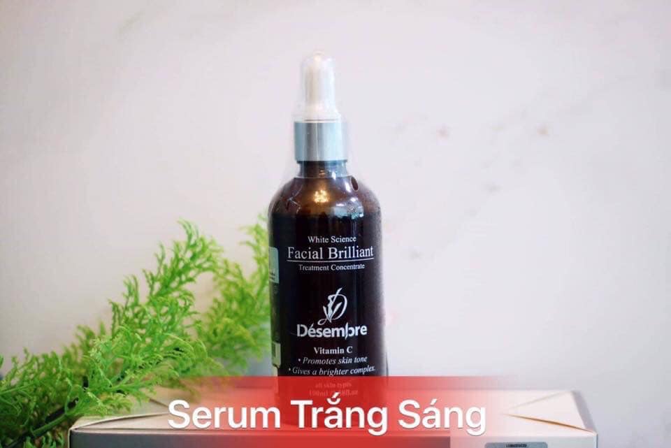 Tinh Chất Cô Đặc Dưỡng Trắng Desembre White Science Facial Brilliant Treatment Concentrate
