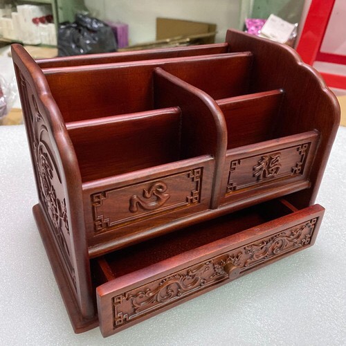 Khay đựng đồ đa năng gỗ hương