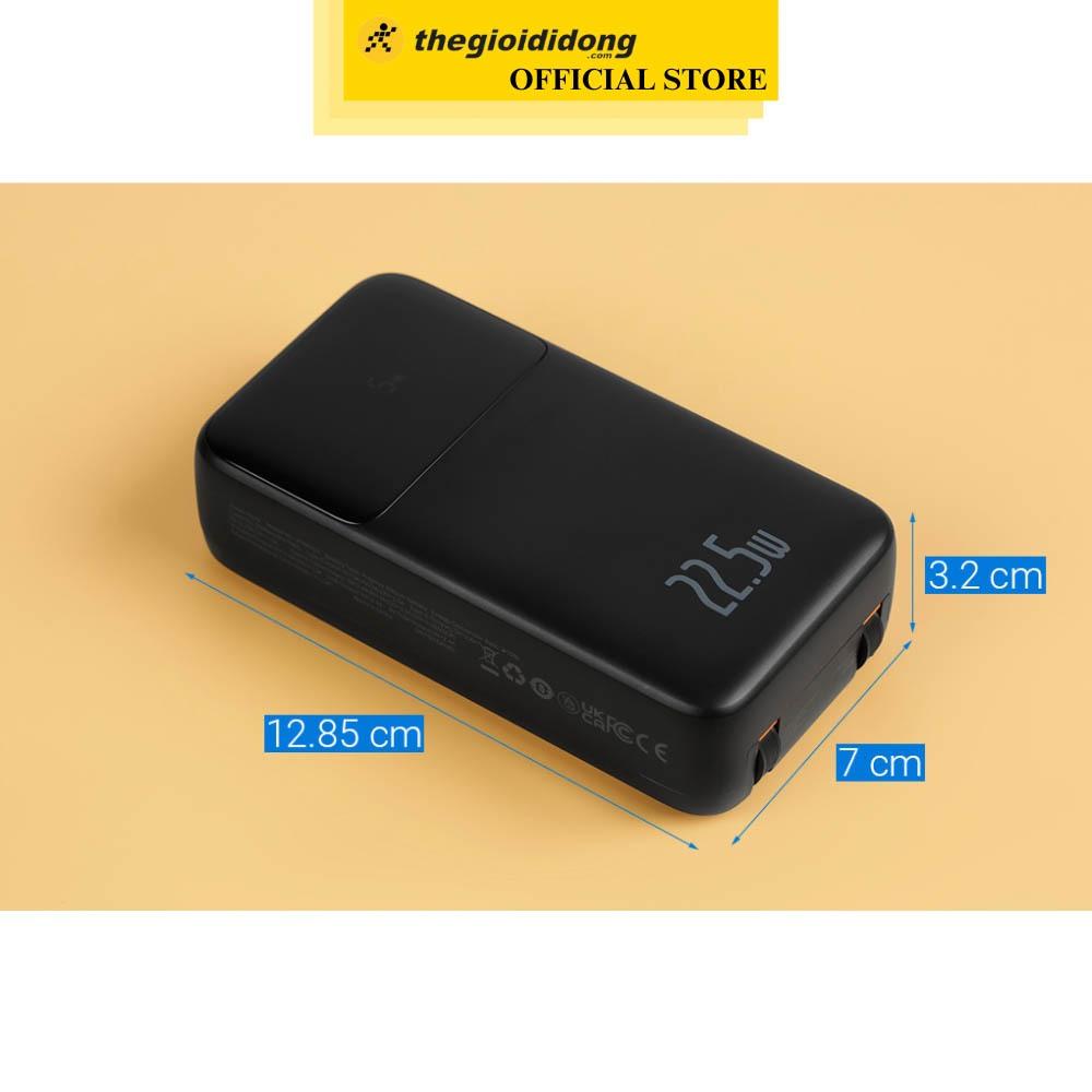 Pin sạc dự phòng Polymer 20000mAh Type C PD 22.5W Baseus PPMD20 - Hàng Chính Hãng