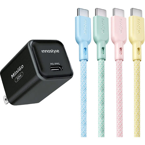 Combo cốc sạc Innostyle MiniGo GaN IC30G + PowerNova ICC150 - Hàng chính hãng