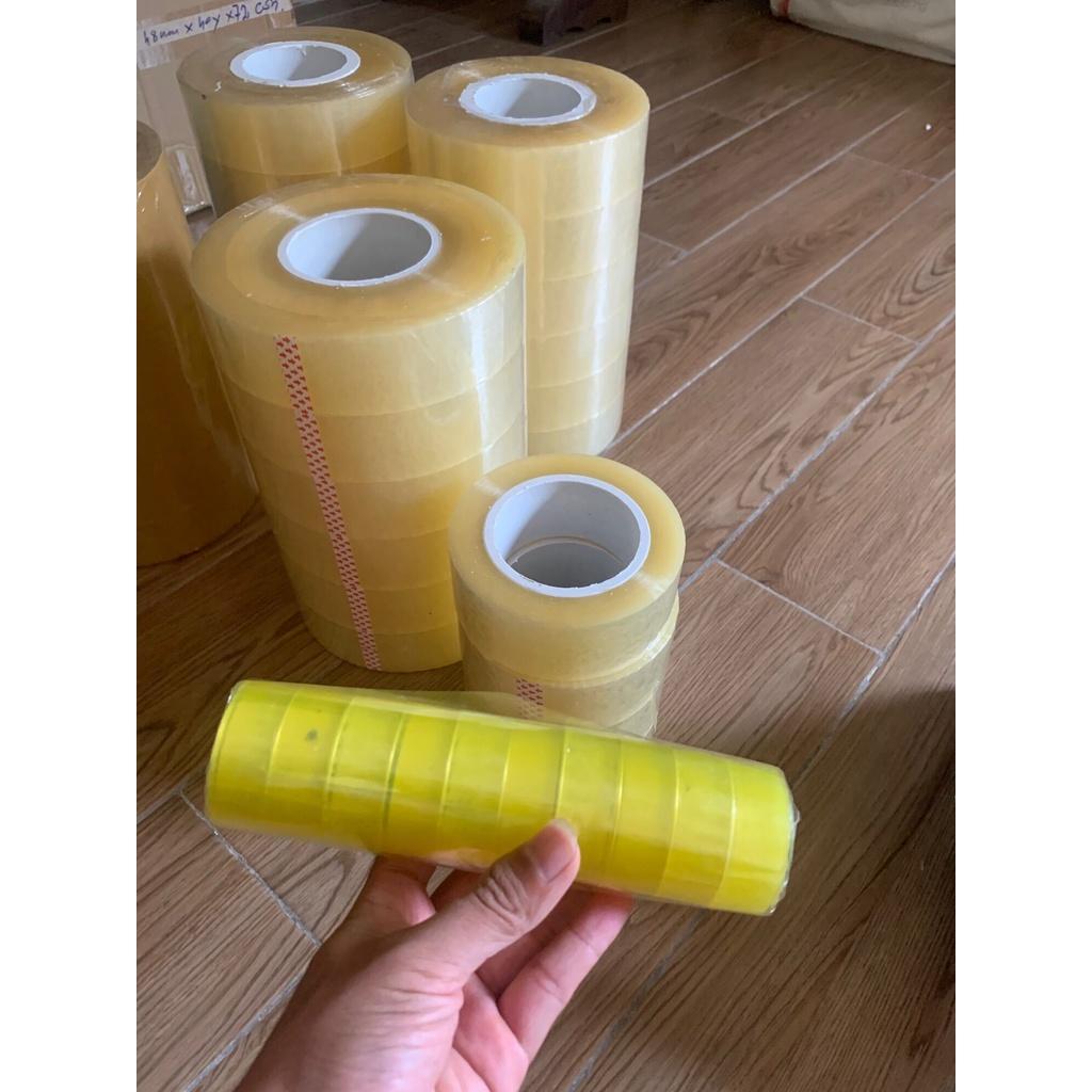 Băng keo dán thùng 48mm lõi 5cm – Băng dính đóng hàng siêu chắc – 100 Yard – Giá sỉ