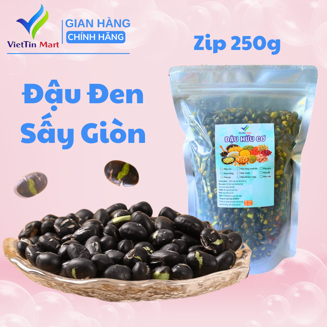 Đậu Đen Xanh Lòng Sấy Giòn VietTin Mart