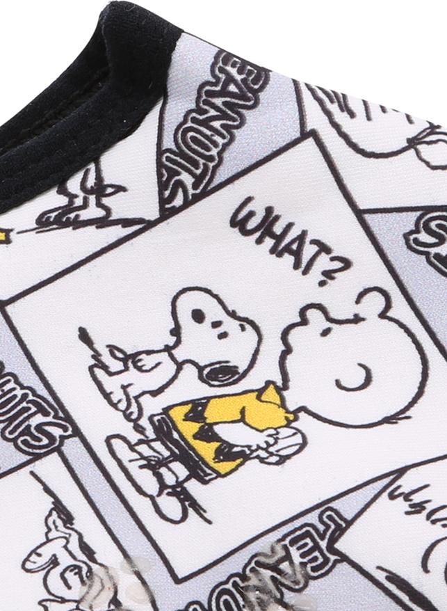 Vớ Snoopy Chống Trợt Trong Nhà Màu Đen