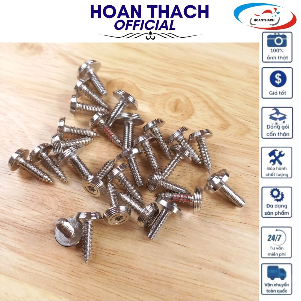 Bộ Ốc Áo Mẫu Thái Inox 304 cho xe máy Exciter 155 ( 27 con ), HOANTHACH SP017376