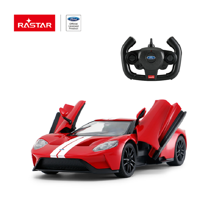 Đồ Chơi Xe Điều Khiển 1:14 Ford Gt Có Thể Mở Cửa Đỏ RASTAR R78100/RED