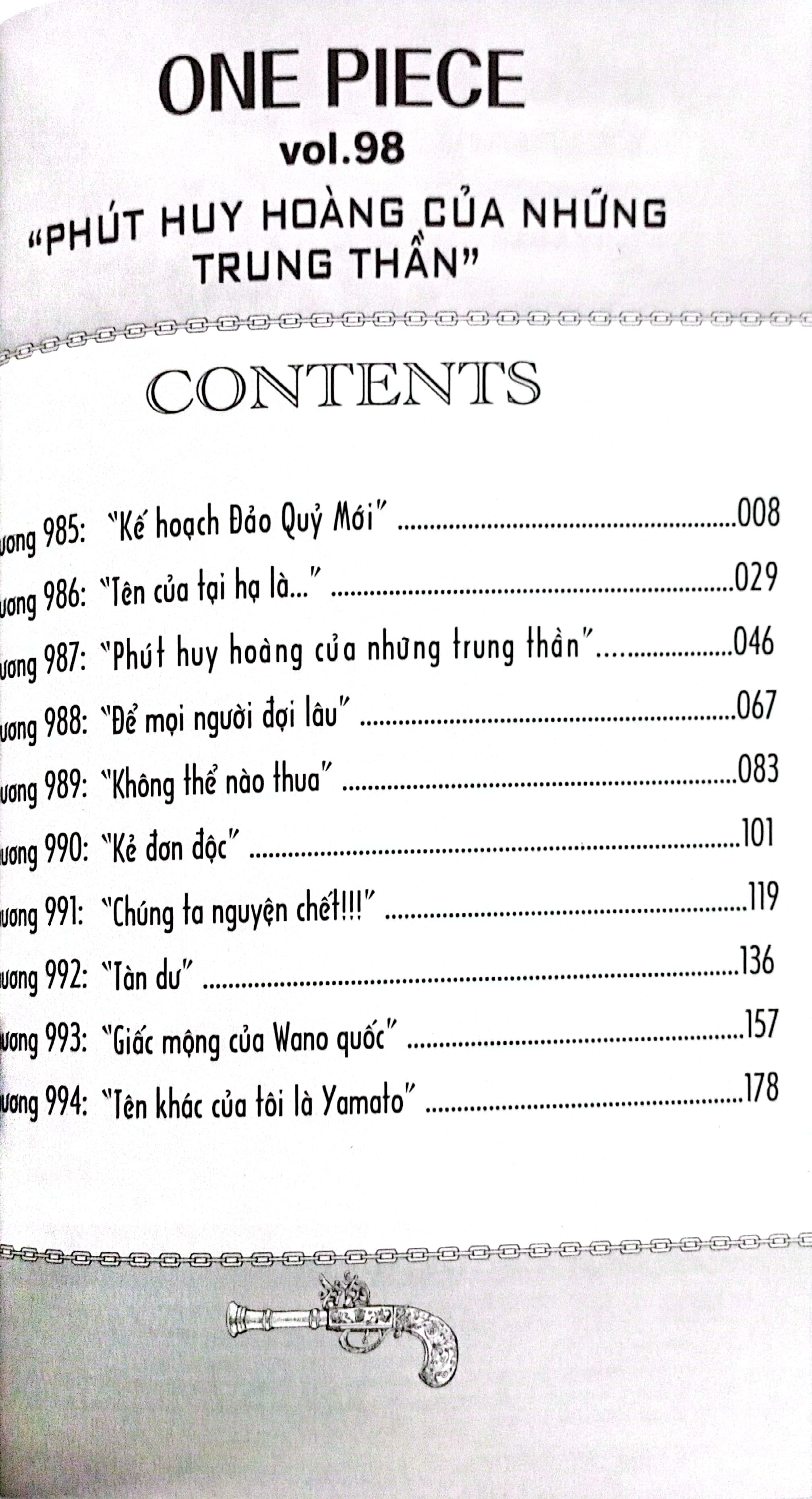 One Piece - Tập 98 (Bản Bìa Rời)