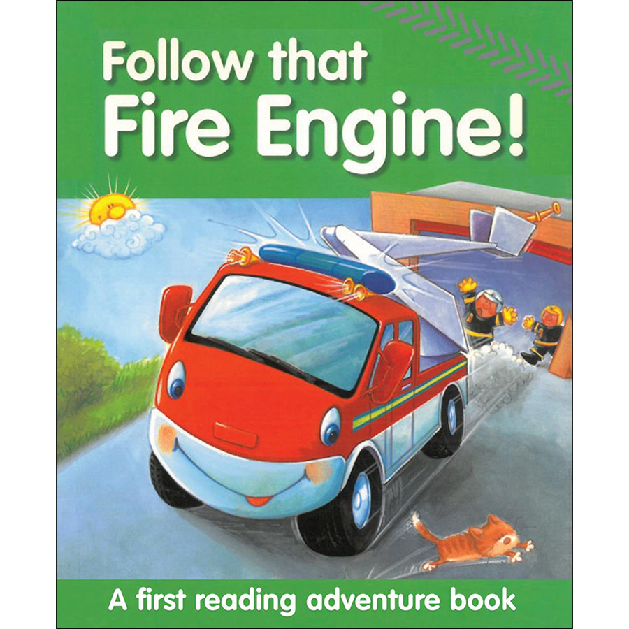 Follow That Fire Engine! (Series A First Reading Adventure Book)