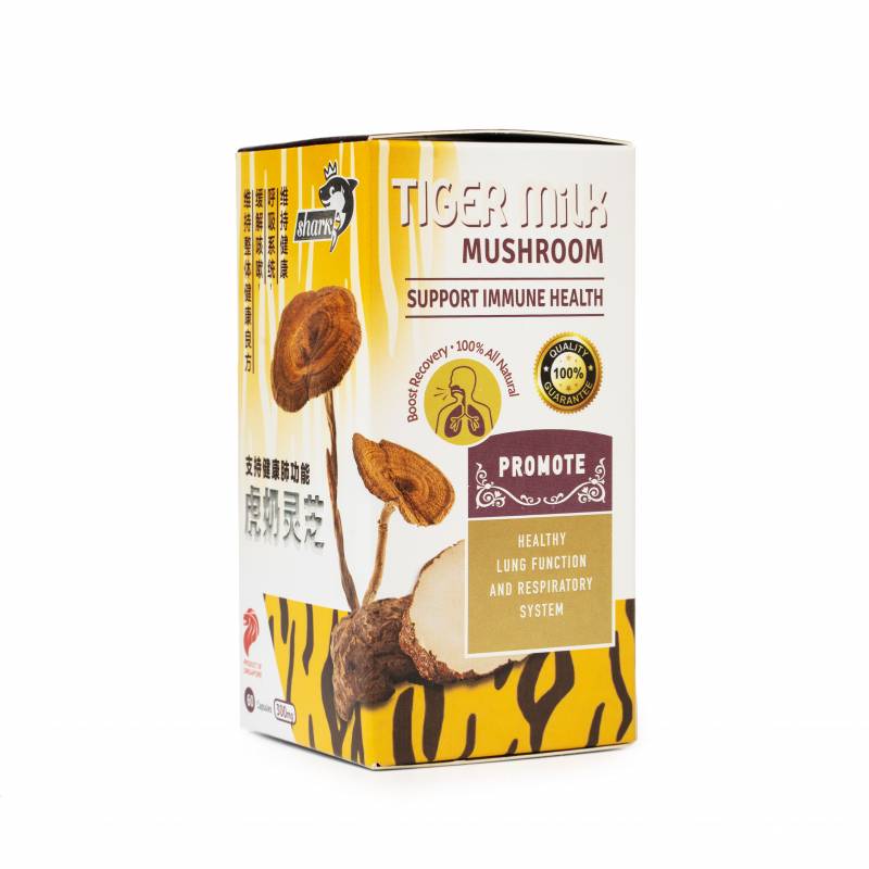 Viên Uống Tăng Khả Năng Tập Trung Tiger Milk Mushroom Giúp Thúc Đẩy Tuần Hoàn Máu Và Tăng Cường Sức Khỏe Cho Phổi