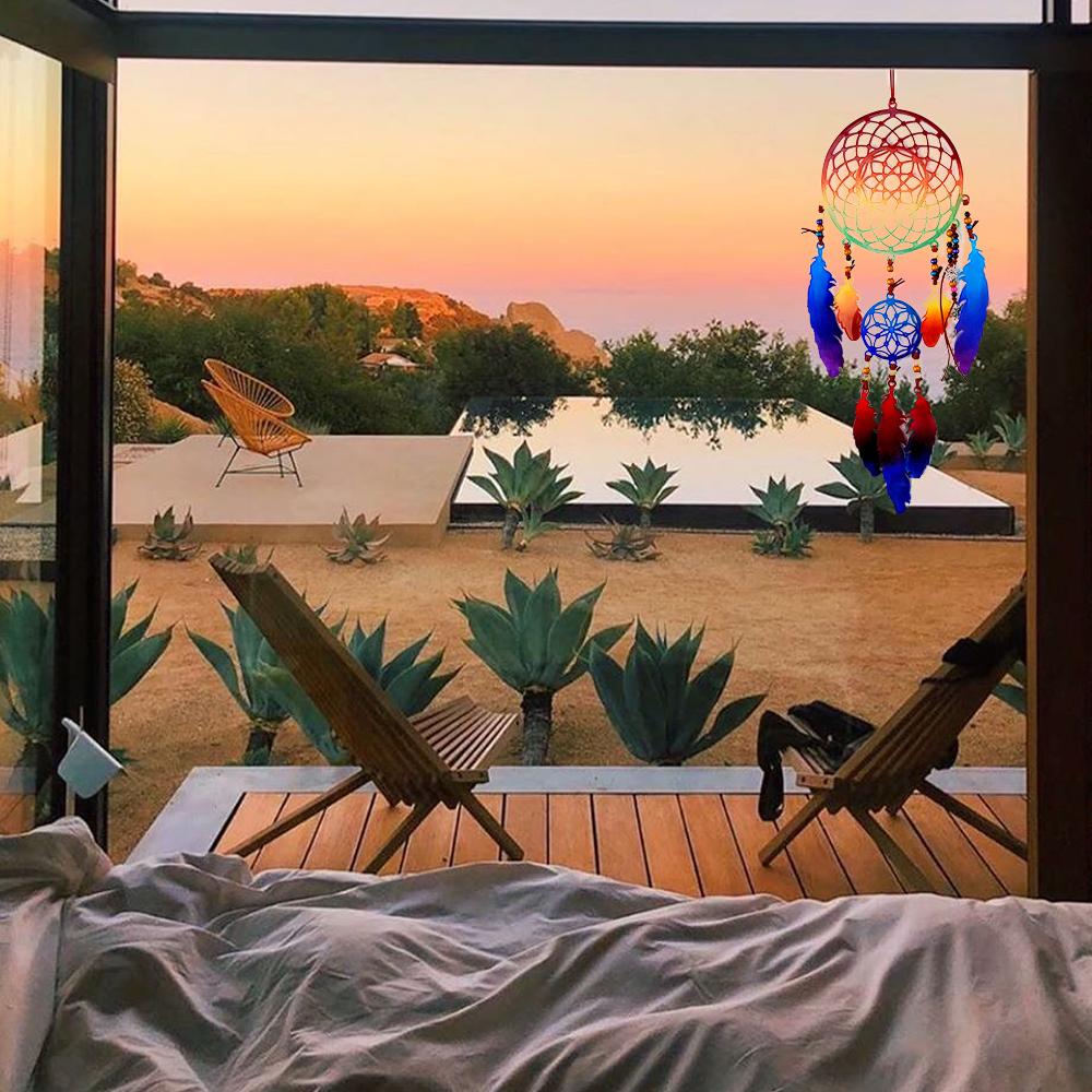 Khuôn Silicone Lớn Epoxy Đúc Dream Catchers Diy Lông Vũ Để Trang Trí Nội Thất