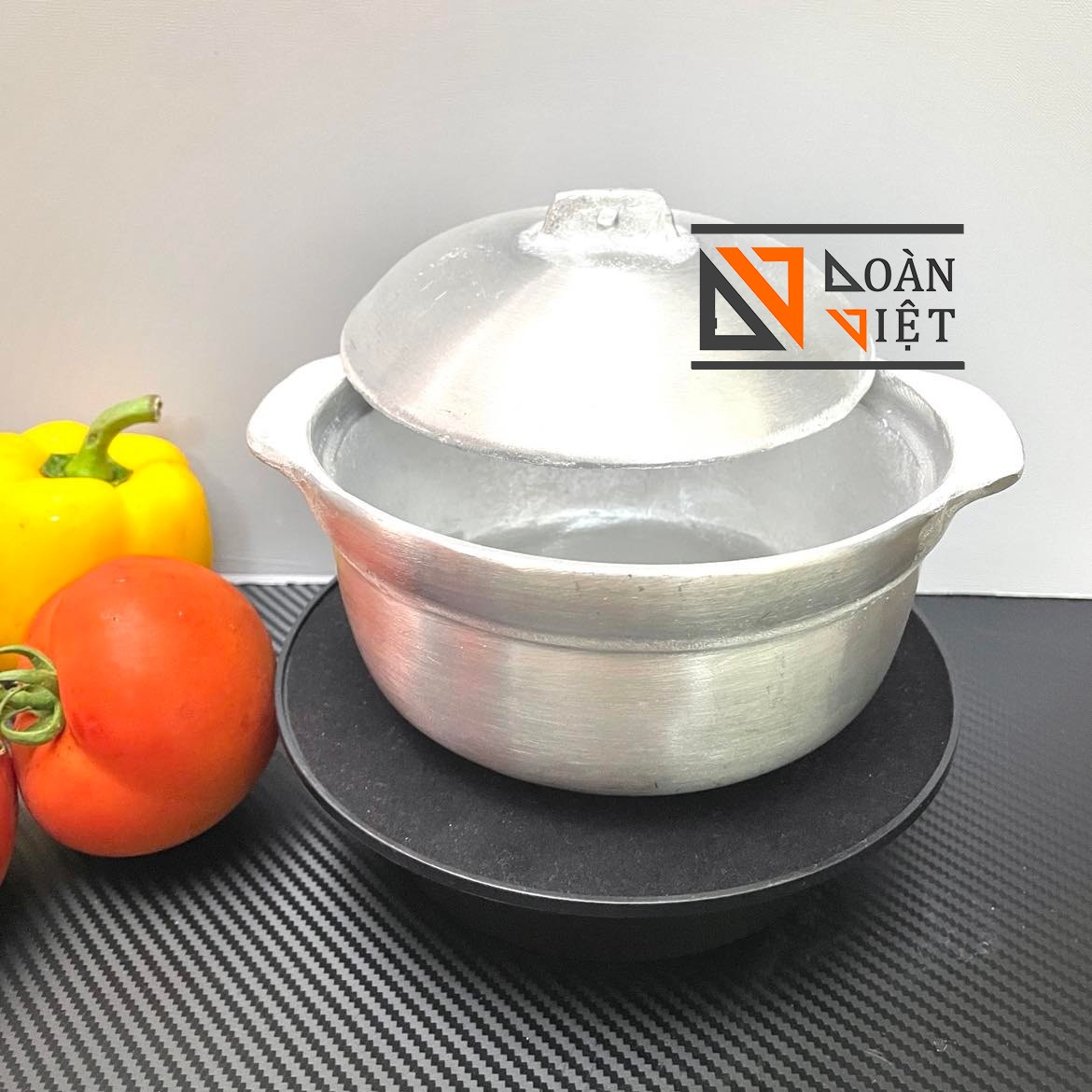 Nồi Gang KHO THỊT CÁ dày bóng SIÊU ĐẸP - Nồi Cơm CHIÊN 15cm Sâu Lòng - [Mẫu Mới] Đúc Nguyên Khối thủ công. Dụng cụ gia dụng nấu ăn phụ hợp mọi gia đình Nhà Hàng