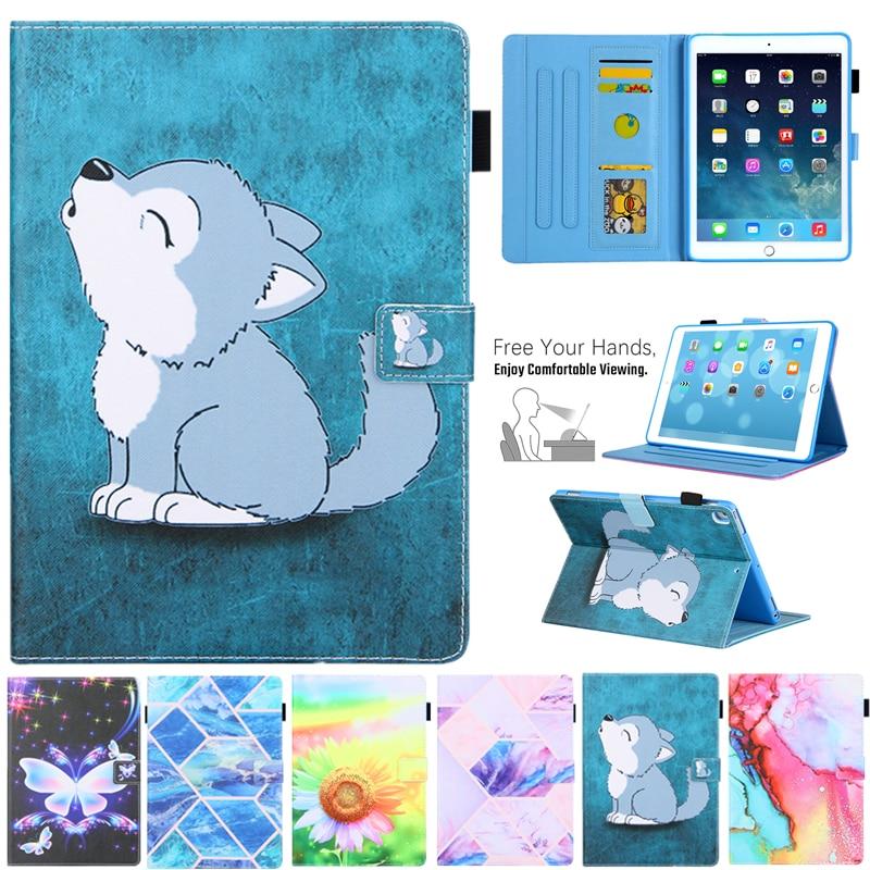 Bao Da Họa Tiết Hoạt Hình Dễ Thương Cho Ipad 8th 10.2 2020 A2428 A2429 A2430