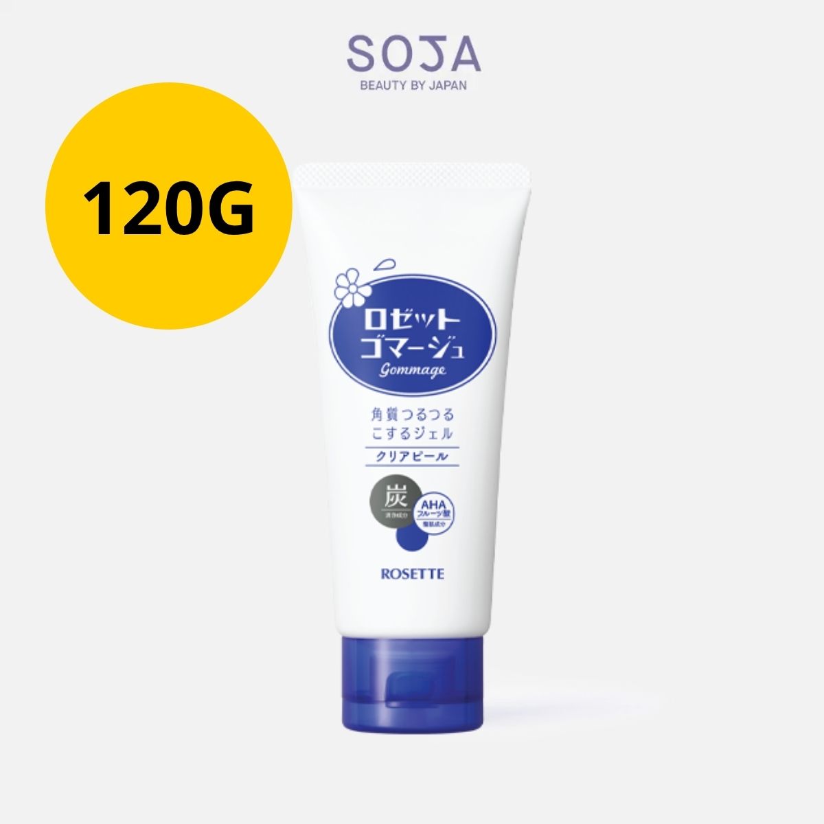 Gel Giúp Loại Bỏ Tế Bào Da Chết Thu Nhỏ Lỗ Chân Lông 120G Rosette Gommage Clear Peel