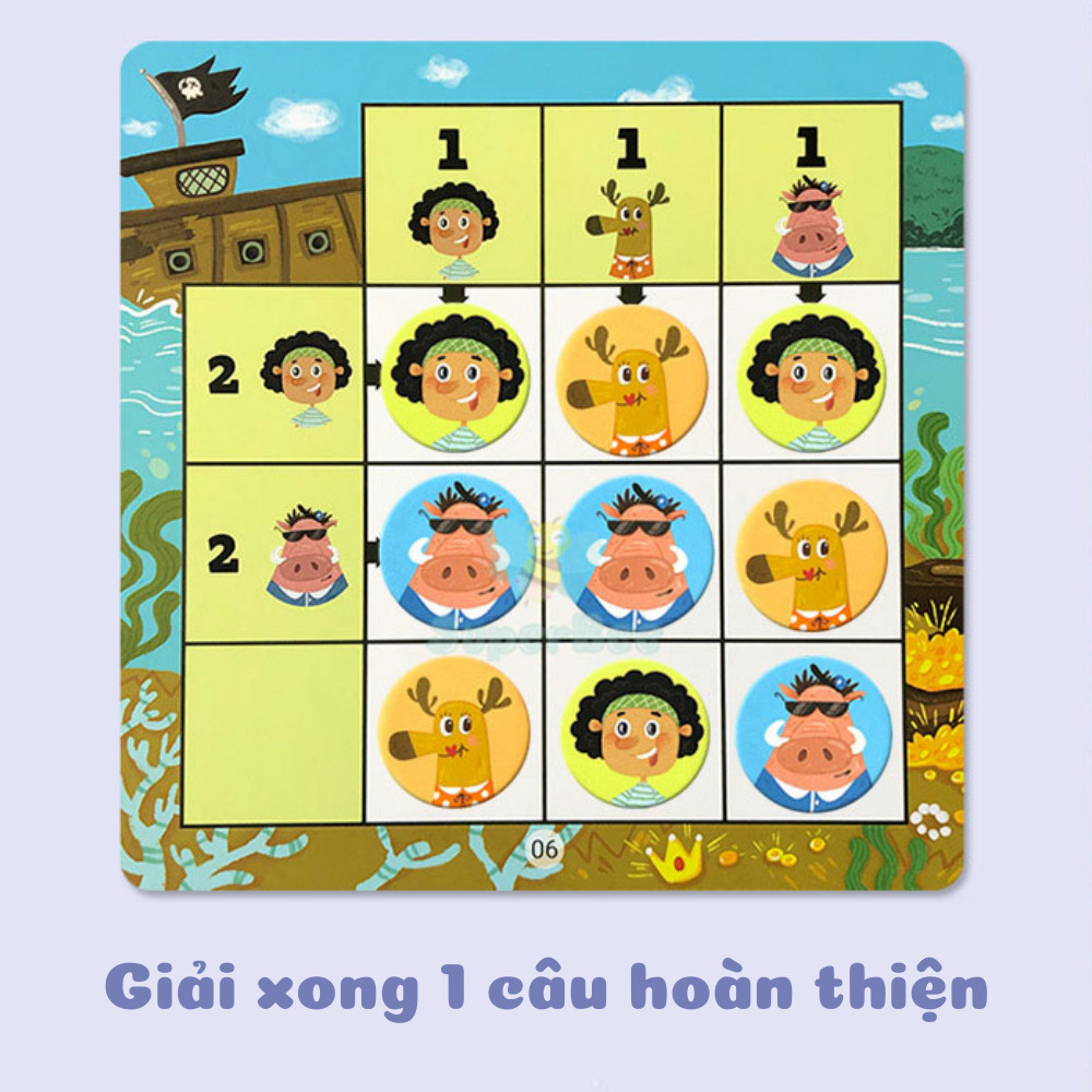 Bộ Trò Chơi Tư Duy Sudoku Tư Duy Sáng Tạo Cho Bé