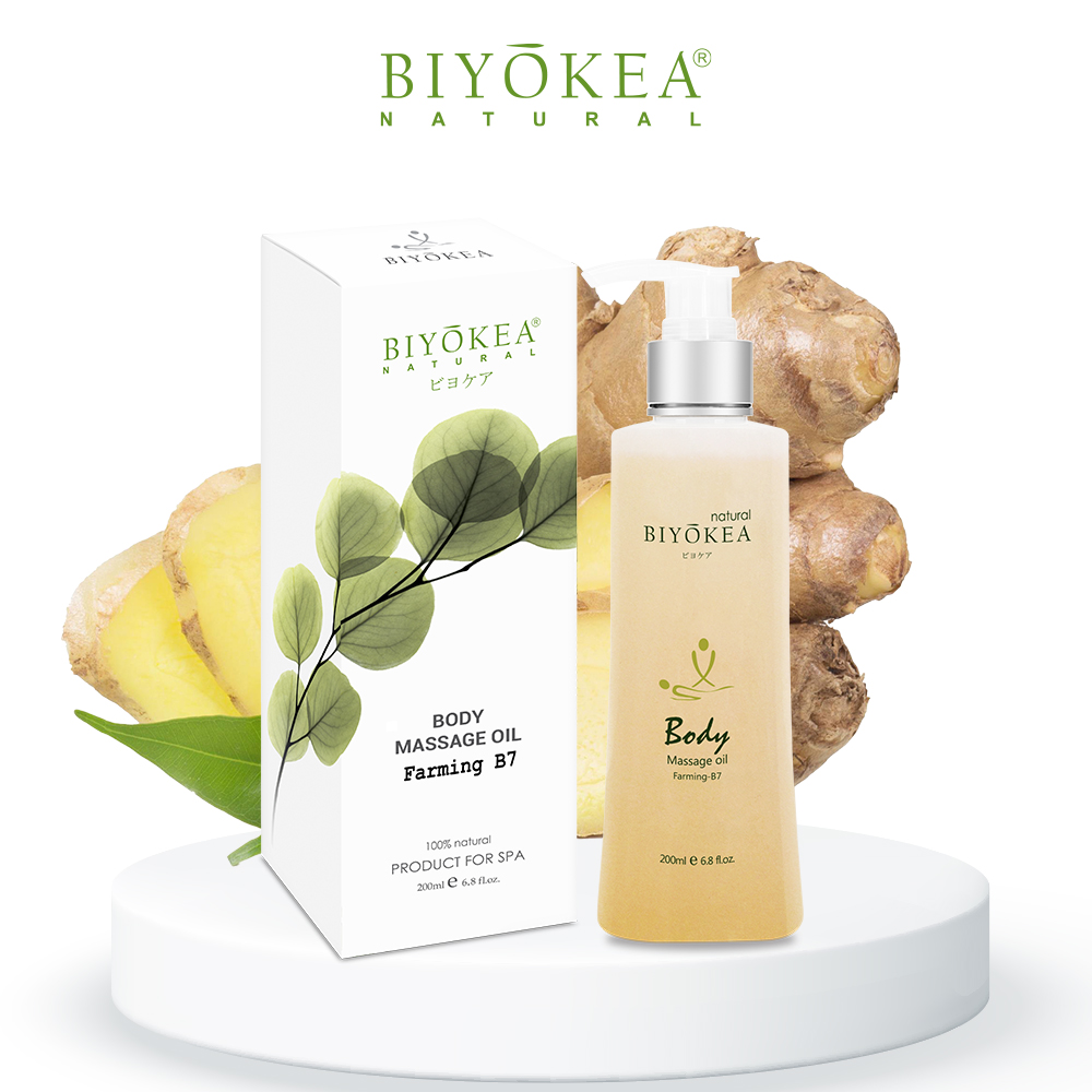 Dầu Massage Body Biyokea - Farming B7 - 200ml