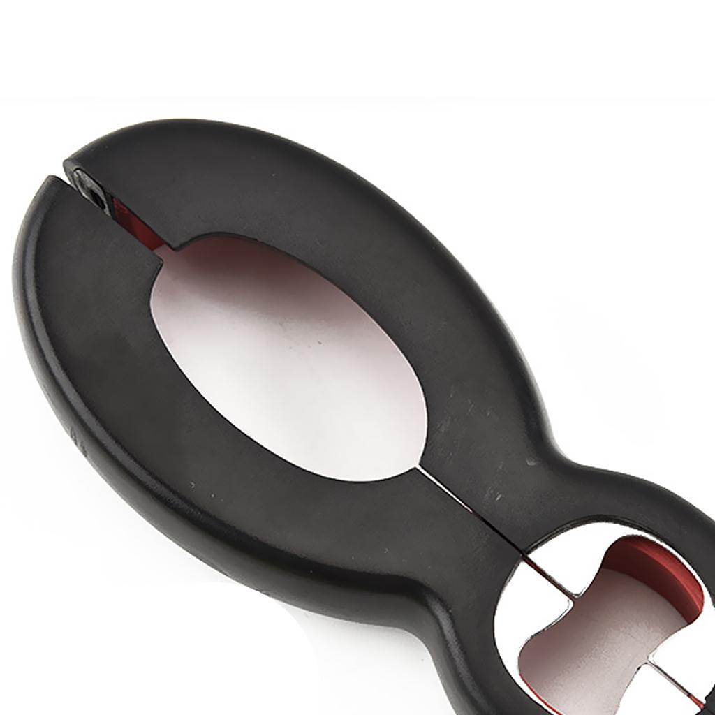 Multi Bottle Opener Jar Can Kitchen Manual Lid Opener Tool Gadgets Black