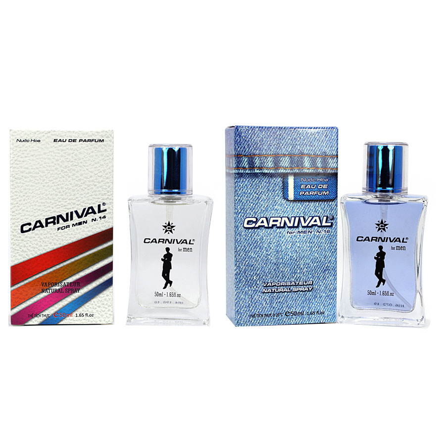 Combo Nước Hoa Nam Carnival N14 &amp; N16 (50ml x 2)