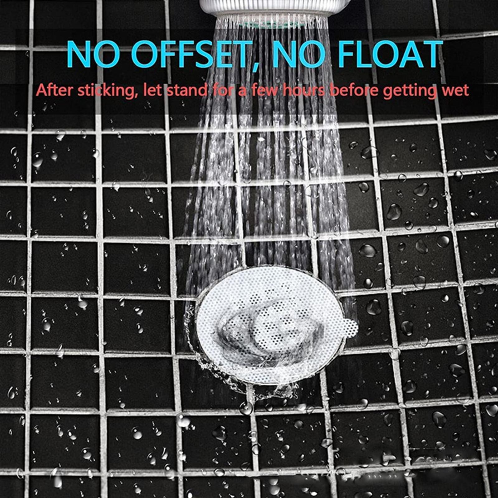 15Pcs Disposable Shower Drain Catcher Cover Strainers for Kitchen Drain